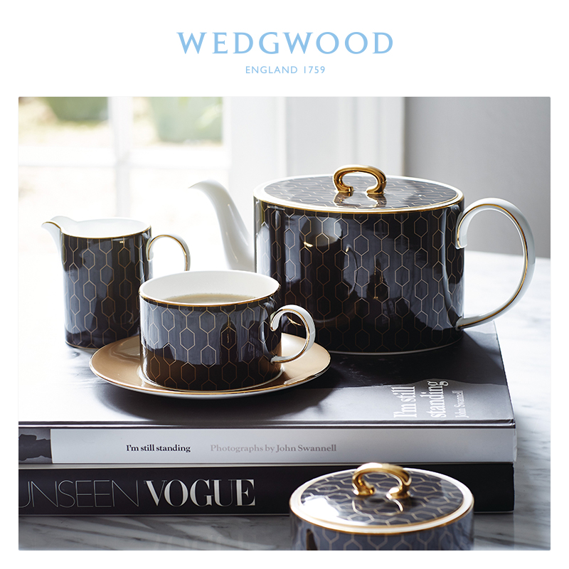 WEDGWOOD waterford WEDGWOOD iris diamond ipads porcelain cup cup dish European - style coffee cup tea set in the afternoon