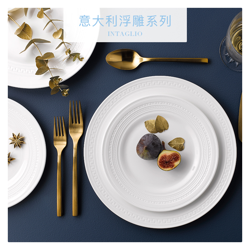 WEDGWOOD waterford WEDGWOOD Italian embossed ipads China cups and saucers group, a European - style coffee cups and saucers teacup saucer suits for