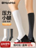 White Socks for Women, Autumn and Winter Long Socks, 2025 New Popular Style, Pressure Slimming Socks, Warm Calf Socks, Paired with Small Leather Shoes