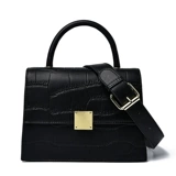 Демисезонная модная портативная сумка на одно плечо, 2020, в корейском стиле, крокодиловый принт