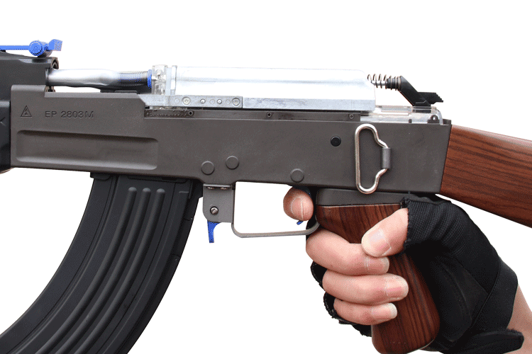 [Renxiang AK47 sản phẩm sửa đổi vụ nổ] súng nước Mô hình Jedi điện Aka ăn thịt gà ngồi lại đồ chơi - Súng đồ chơi trẻ em đồ chơi con trai