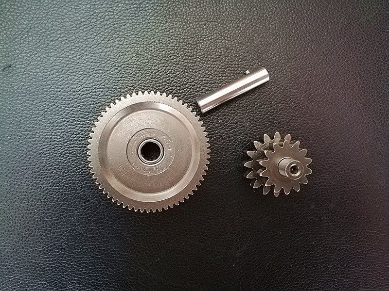 Phụ kiện xe máy Qianjiang CG125 bánh xích đôi bánh răng động cơ khớp nối đôi xe máy đánh lửa điện nhông sên xe máy	