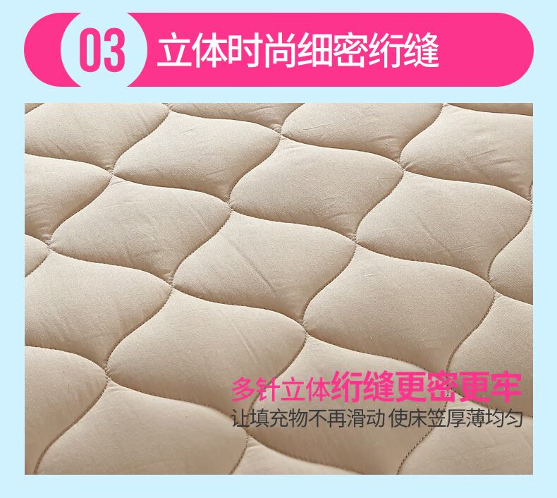 Giường cotton ở Nam Cực giường đơn 1,8m 1,5 cotton Simmons bảo vệ che bụi phủ chăn nệm 1.2 - Trang bị Covers ga trải giường chun đẹp	