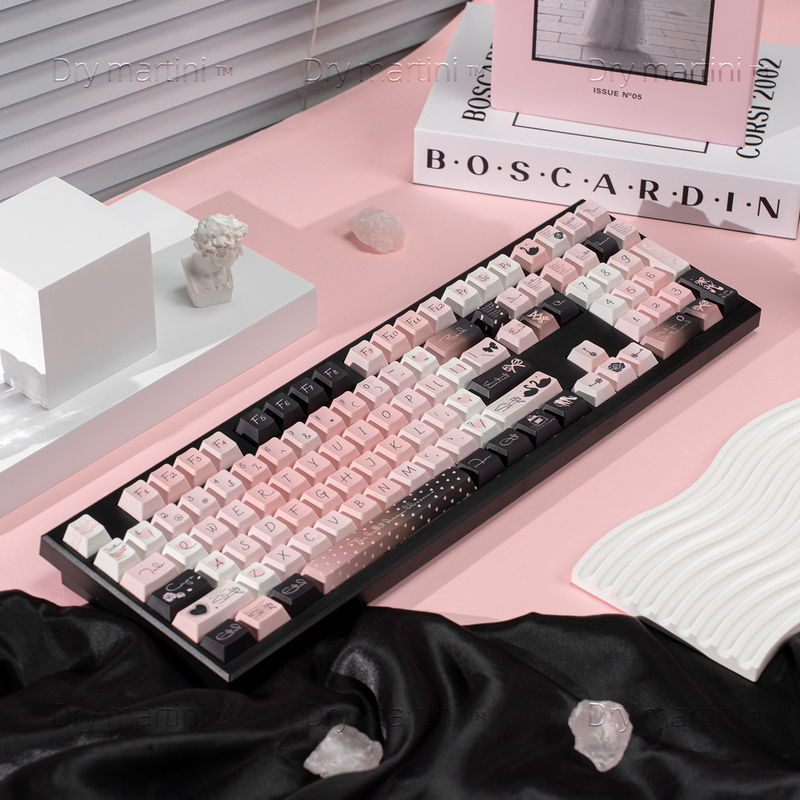 Gmk108 Three-Mode Mechanical Keyboard Gasket Wired Bluetooth Via Gaming Office 108 Full-Key Finished Product Mahjong Sound