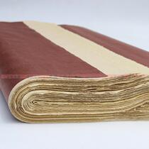 Sichuan Jiajiang raw edge paper A grade A pure handmade ancient method large four-foot raw edge paper thickened pure bamboo pulp