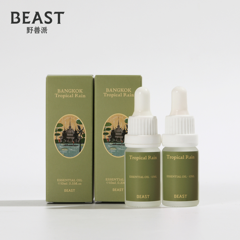 Essential Oils In The Rainy Season (Two Suits)THEBEAST Fauvism Gong Jun Same grain rain  Incense expansion Spar Aromatherapy Gift box candle a birthday present