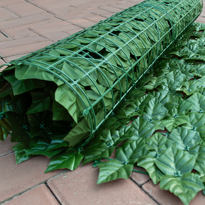 Simulated Fence Ivy Fake Leaves Greenery Plants Outdoor Balcony Railing Fence Enclosure Ceiling Sunshade Decoration Simulated Fence Ivy Fake Leaves Greenery Plants Outdoor Balcony Railing Fence Enclosure Ceiling Sunshade Decoration