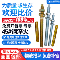 Chemical Anchor Bolt National Standard Lengthened Chemical Expansion Screw High Strength Chemical Bolt M10M12M14M16M18M20
