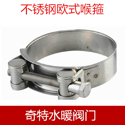 不锈钢强力卡箍 欧式强力抱箍胶管软管喉箍管箍管束管夹