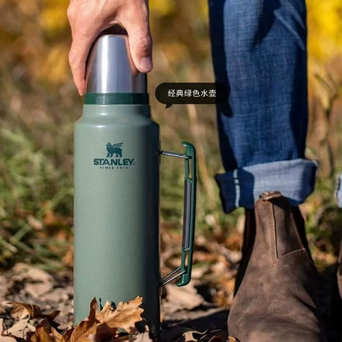 Стакан, вместительный и большой портативный чайник из нержавеющей стали, США, нержавеющая сталь AISI 304