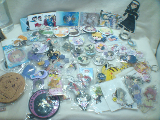 (Random)Genuine anime peripheral Barw pendant keychain vertical plate badge card