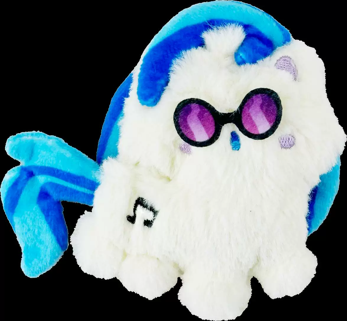 Plush pony pendant keychain, cute soft doll 10.9×8×7.5 cm, 0.25 kg, multiple styles