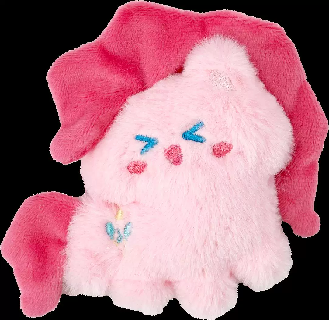 Plush pony pendant keychain, cute soft doll 10.9×8×7.5 cm, 0.25 kg, multiple styles