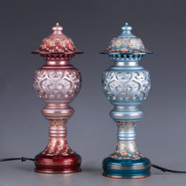 Taiwan pure copper for Buddha lamp Buddha for Buddha lamp a pair of plug-in home led Changming lamp Buddha headlight for the idol lamp