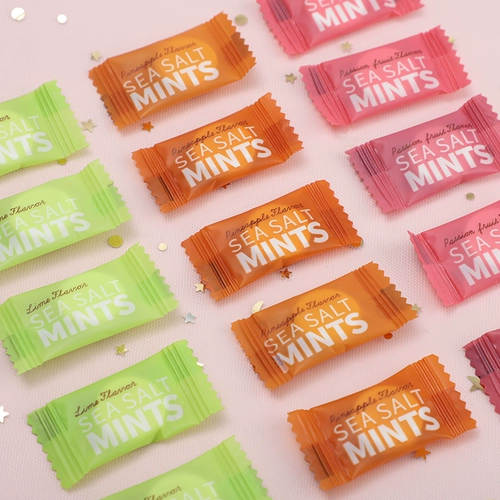 Фруктовый мятный свежий прохладный смешанный солевой раствор, популярно в интернете