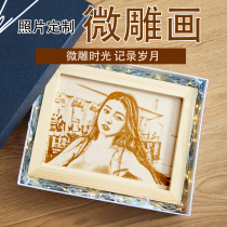 Mid-Autumn Festival gift photos Customized birthday gifts for girlfriends girlfriends high-level girlfriends commemorative significance