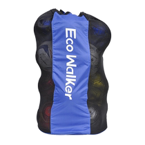 Basketball football mesh bag sports training large capacity ball bag drawstring pocket adult children shoulder bag backpack storage bag