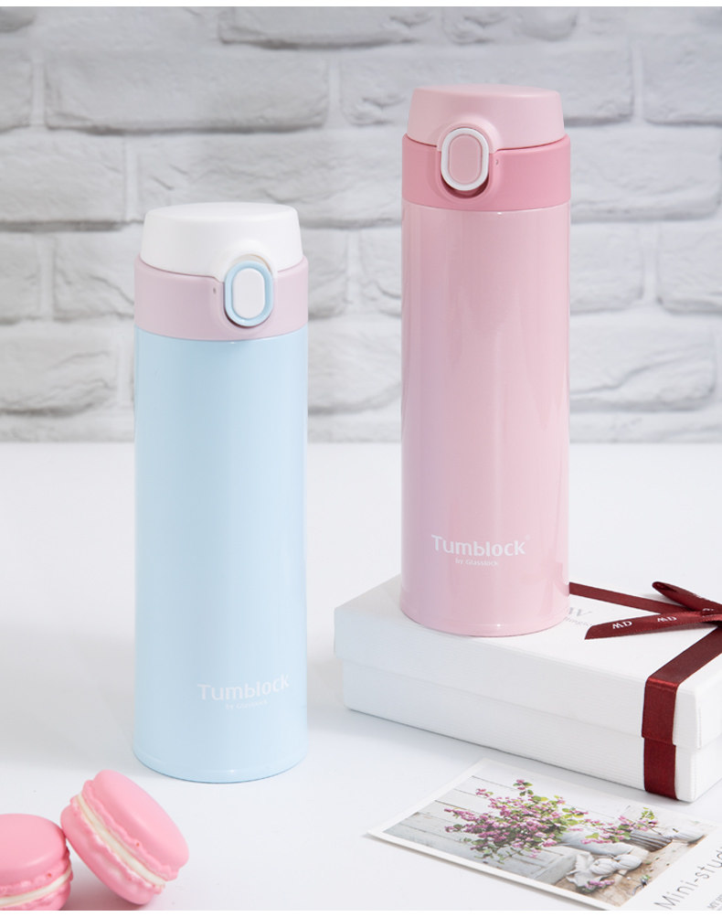 韩国 Glasslock 316不锈钢 轻量保温杯 450ml 图11