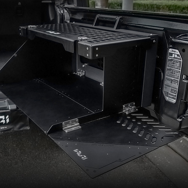 Iruri Wrangler Jl Tailgate Storage Rack Foldable Table Board Modified Tailgate Integrated Platform Storage Rack