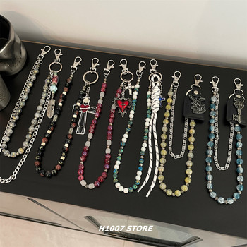 Original accessories collection key love double-layer men's trouser chain women's niche waist chain hip-hop style jeans overalls chain