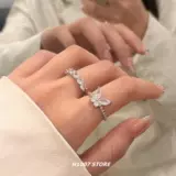 Кольцо в стиле хип-хоп, аксессуар, женский стиль, на указательный палец