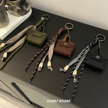 New headphone bag braided rope men's trouser chain women's hip-hop style niche design jeans overalls hanging chain bag hanging