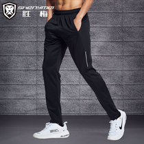 Sports pants mens spring and autumn and summer quick-drying thin section loose football training leisure fitness running basketball straight pants