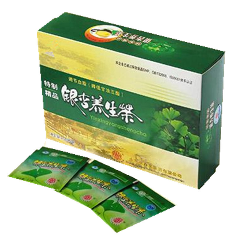 40 Bags/Box Genuine Shandong Yongchuntang Ginkgo Health Tea, Ginkgo Tea, Ganoderma Tea, Ginkgo Tea Leaves 40 Bags/Box Genuine Shandong Yongchuntang Ginkgo Health Tea, Ginkgo Tea, Ganoderma Tea, Ginkgo Tea Leaves