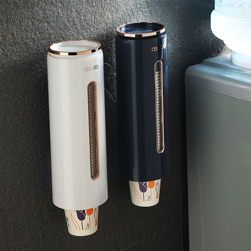 Single-cylinder cup frame disposable cup to take artifacts light luxury household with creative water drinking machine automatic cup setting frame