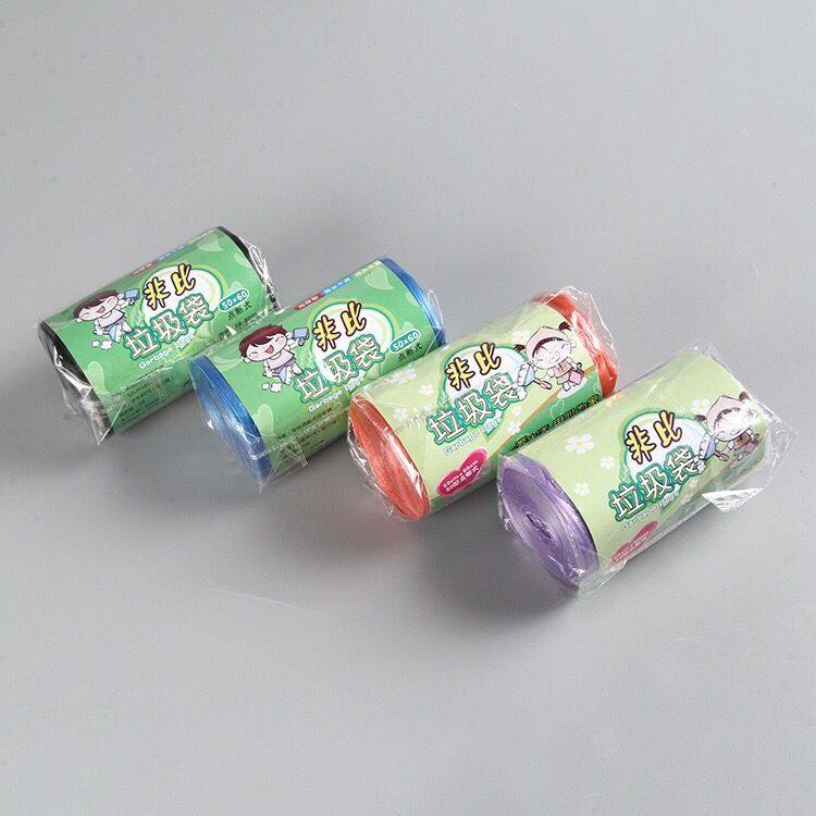 Non-50*60cm30 type point-off garbage bag thickened flat mouth new PE raw material hotel household plastic bag