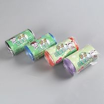 Non-ratio 50 * 60cm30 type point-broken garbage bag thickened flat mouth brand new PE raw material hotel household plastic bag