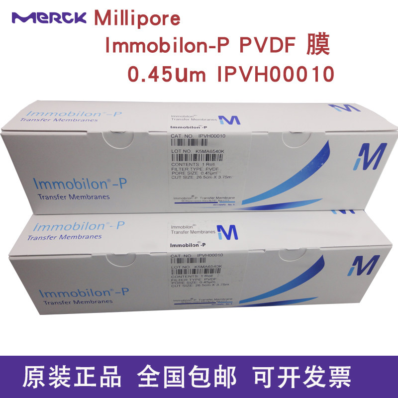 EMD Millipore Immobilon-P PVDF membrane 0 45µm IPVH00010