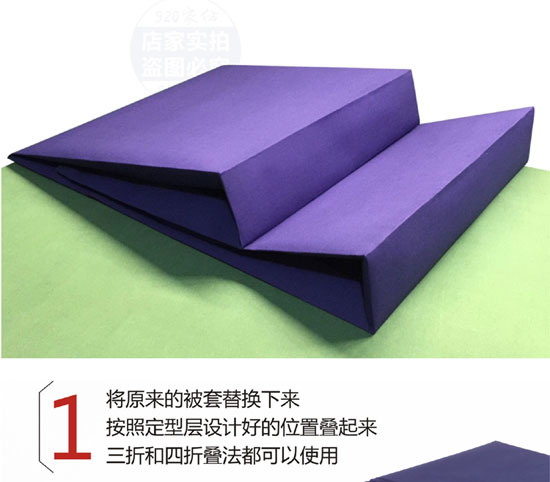 Đậu phụ xếp chồng khối tạo tác đặt chăn đặt quân đội nội bộ chăn quilt bìa không vải xếp chồng hình chăn - Quilt Covers chăn mền giá rẻ