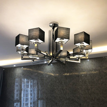 Modern chandelier atmospheric living room lamp personality designer bedroom dining room lamp Hong Kong style model room lamp new Chinese style