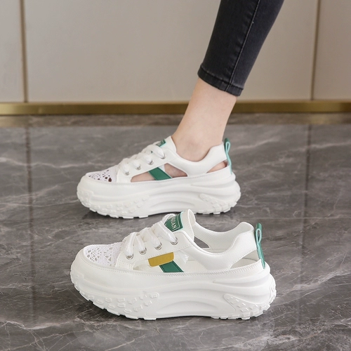 Качалка для беременных на платформе, летняя обувь, дышащие спортивные сандалии для отдыха, подходит для подростков