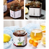Лимонная бутылка, наклейка, упаковка, подарочная коробка, кожура мандарина с кумватом