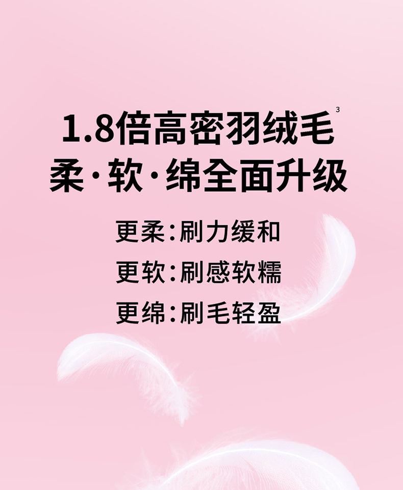 EBISU 惠百施 48孔纤羽柔护宽头牙刷 2支装 天猫优惠券折后￥29.9包邮（￥70.9-41）