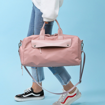 Dry Wet Separation Fitness Bag Travel Bag Woman Short Trip Bag Waterproof Handbag Light Containing Bag Waterproof Portable