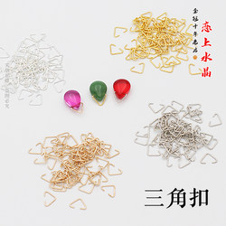 DIY Melon Seeds Hairpin Tassels Glass Water Drop Beads