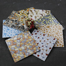 Bathroom tiles 300X300 Bathroom balcony imitation pebbles concave and convex non-slip floor tiles Yard floor tiles 30X30