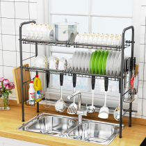 304 stainless steel kitchen rack sink bowl rack drain rack sink Bowl Bowl chopsticks storage rack bowl rack