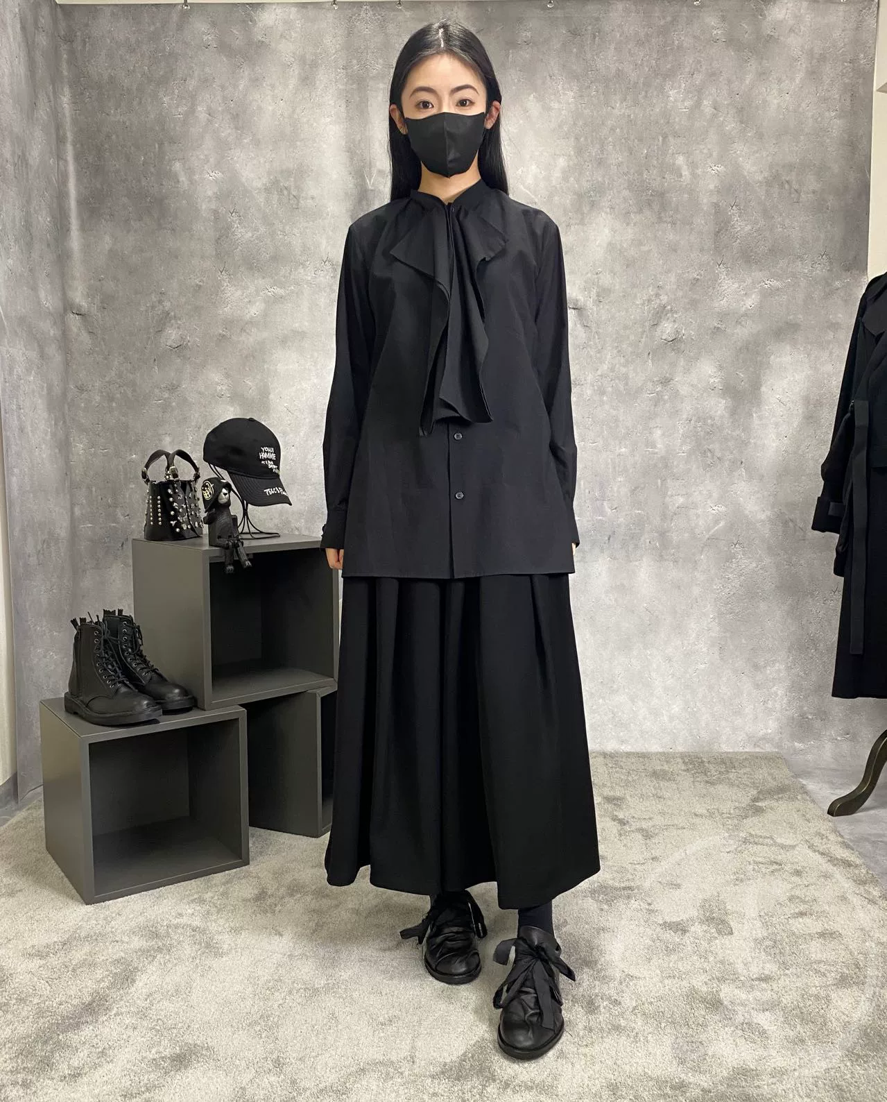 Хлопковая японская рубашка, slim fit