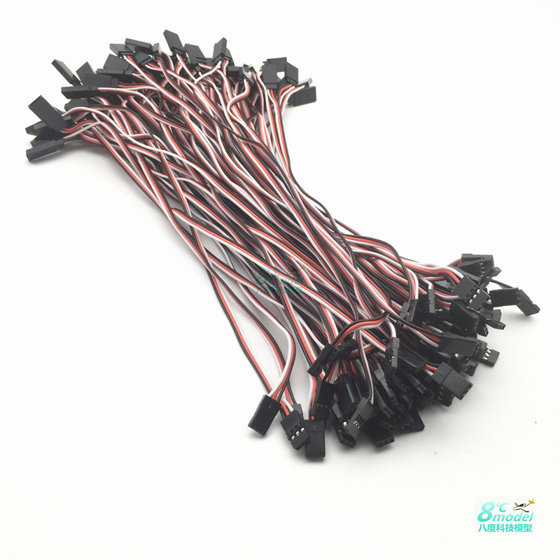 JR FUTABA 30CM 30 core servo extension cable Model aircraft male and female head extension cable Galvanized copper