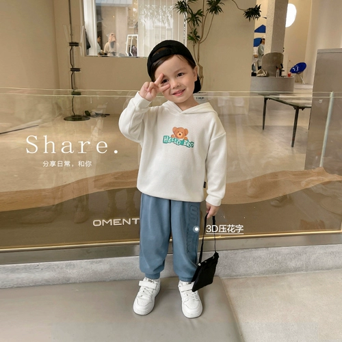 Осенние детские штаны для мальчиков, детская одежда, в западном стиле