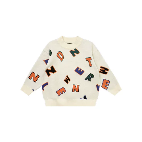 Трикотажный свитер для мальчиков, осенний демисезонный детский пуховик, детская одежда