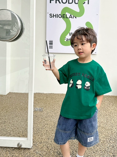 Футболка для мальчиков, детская летняя одежда, детская одежда