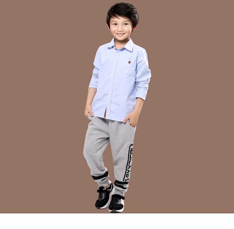 Chemise garcon à manche longue - Ref 2073392 Image 35