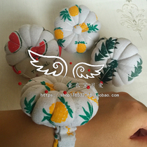 Pumpkin needle needle tie bag Wrist three-dimensional cutting rust-proof manual cross-stitch clothing vertical cutting