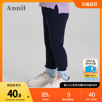 Anna children's clothing girls' leggings thick warm winter new spring autumn baby pants 1-4 years