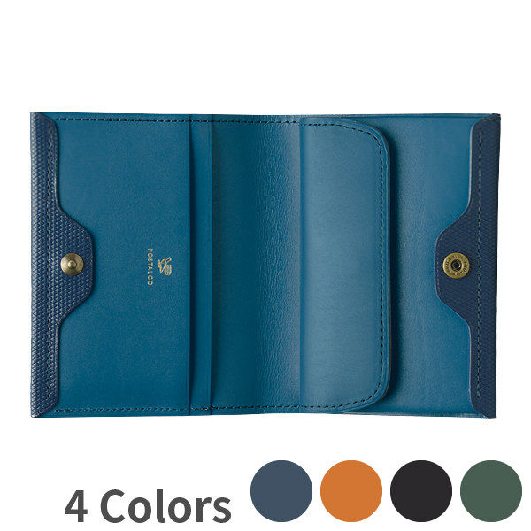 fieldnotes) POSTAALCO Crossgrain Leather Roll Wallet cow leather wallet